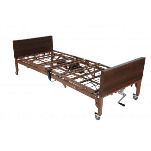 COSTCARE Semi Electric Hospital Bed For Home Use Medical Bed - 36" x 80", Automatic High Low