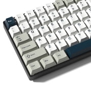 COSTOM PBT Keycaps Set, Double Shot 137 Key Caps,Cherry Profile Custom Keycap for 60 65 75 100 Percent Key Gaming Mechanical Keyboard,Purple