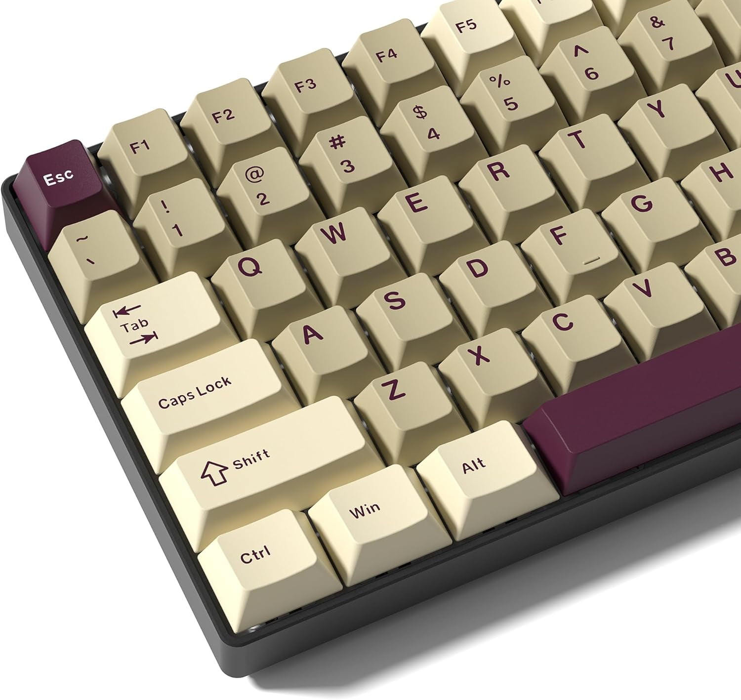 COSTOM PBT Keycaps Set, Double Shot 137 Key Caps,Cherry Profile Custom ...