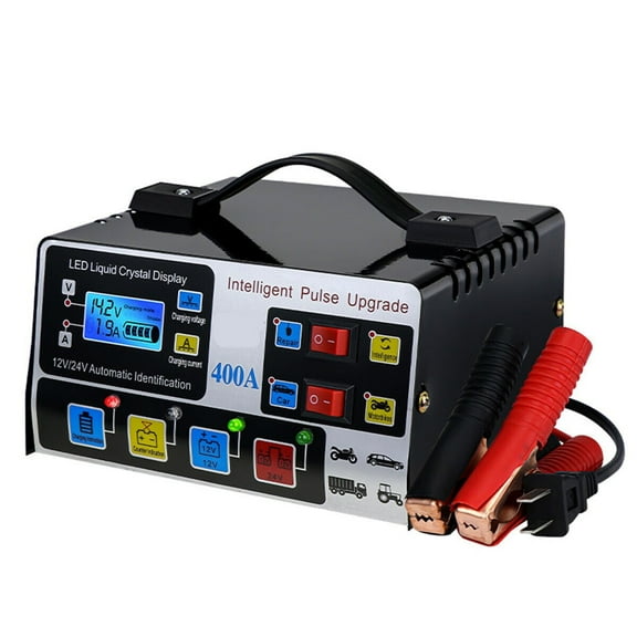 COSTYLE 12V 24V Automatic Smart Car Battery Charger Battery Maintainer Trickle Charger