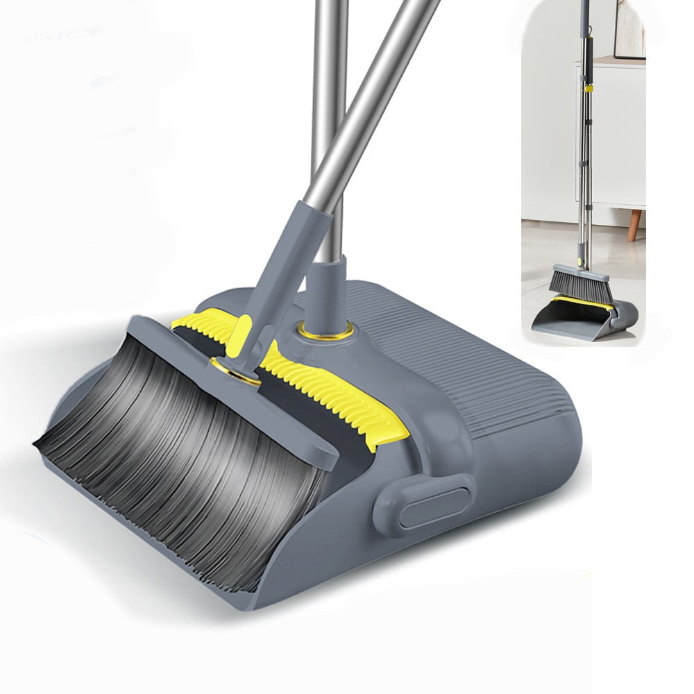 COSTYLE Broom and Dustpan Set, Large Size and Broom Dust pan with Long