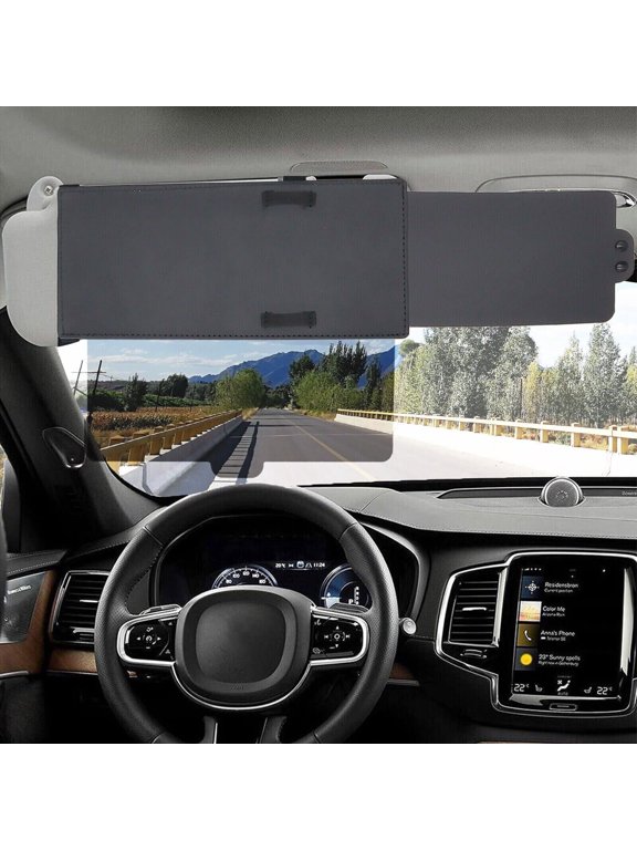 Car Sun Visor Extender Anti-Glare Sunshade Visor Extension for Automotive Interior