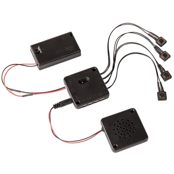 COSVOX Cosplay Sound Effects Module. Add Exciting Sound Effects, Iconic Voice Lines or Epic Music to your Cosplay Costumes, Accessories, Props and Replicas. Audio MP3 Chip, 4 Play Buttons, 8MB Memory
