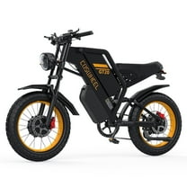 3000W Peak Dual Motor COSWHEEL GT20 Pro Electric Bike for Adults, with 48V40Ah Removable Battery,Up to 37MPH & 145 Miles, Electric Motorcycle with 7-Speed, 20"x 4.0 Fat Tire Ebikes UL2849