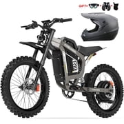 COSWHEEL R19 Adult Electric Dirt Bike, 9000W Peak Power, 72V 40Ah Removable Battery, 60 MPH, 240 N m Torque, Full Suspension, Hydraulic Disc Brakes