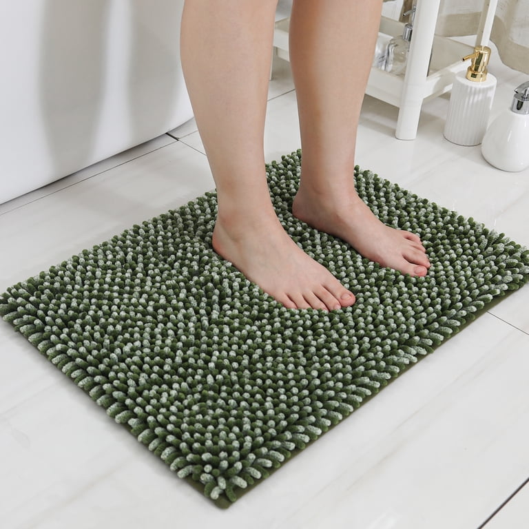 Olive Green Bath Mat