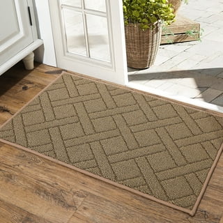 COSY HOMEER 28x18 Inch Bath Rugs Made of 100% Polyester Extra Soft and Non  Slip Bathroom Mats Specialized in Machine Washable and Water Absorbent