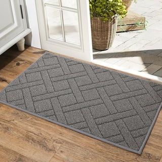 COSY HOMEER 24x35 Inch/24X60 Inch Kitchen Rug Mats Made of 100%  Polypropylene Strip TPR Backing 2 Pieces Soft Kitchen Mat Specialized in  Anti Slippery