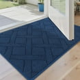 thumbnail image 1 of Floor Hug Indoor Dog Doormat, 20"x32", Non-Slip Front Door Mat for Entrance, Absorbent Resist Dirt Door Rug for Inside, Low-Profile Welcome Mat, Entryway Rug Machine Washable, Blue, 1 of 9