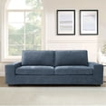 thumbnail image 1 of COSYJOY Living Room, Bedroom, 88.58"THREE Seater Sofa，Soft and Comfortable, Easy to Install, Detachable Sofa Mat and Cover(Blue), 1 of 10