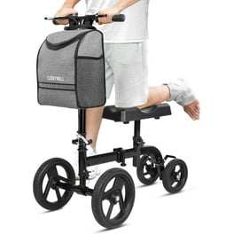 Drive Medical 790 Steerable Knee Walker Steel - Silver Vein