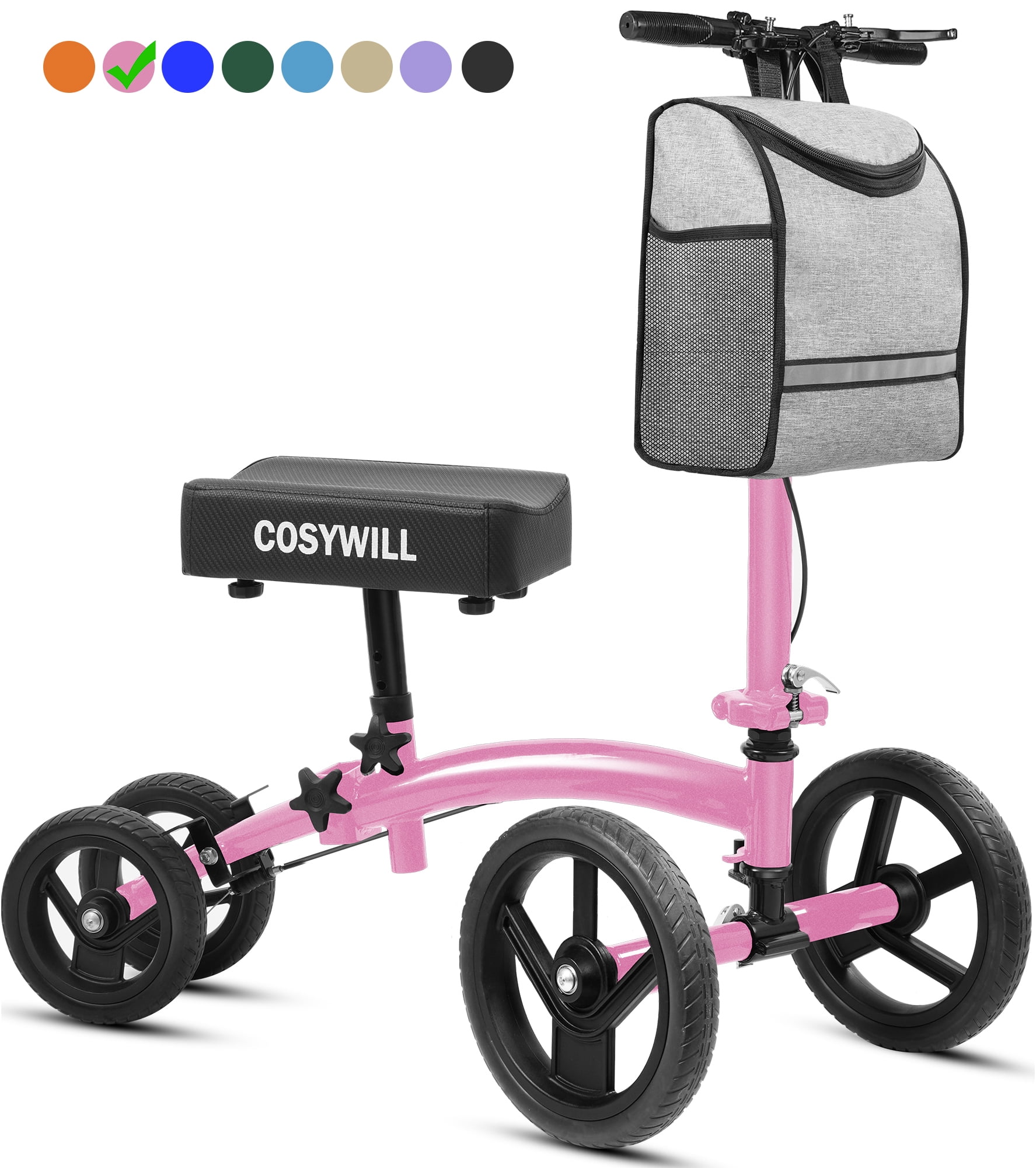COSYWILL Steerable Knee Scooter,Economy Knee Walker,All Terrain