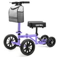 thumbnail image 1 of COSYWILL All Terrain Knee Scooter,Knee Walker Scooter for Foot Injuries,Adults Roller Scooter for with 10“ TPU Wheel,Compact Crutches Alternative,Purple, 1 of 9