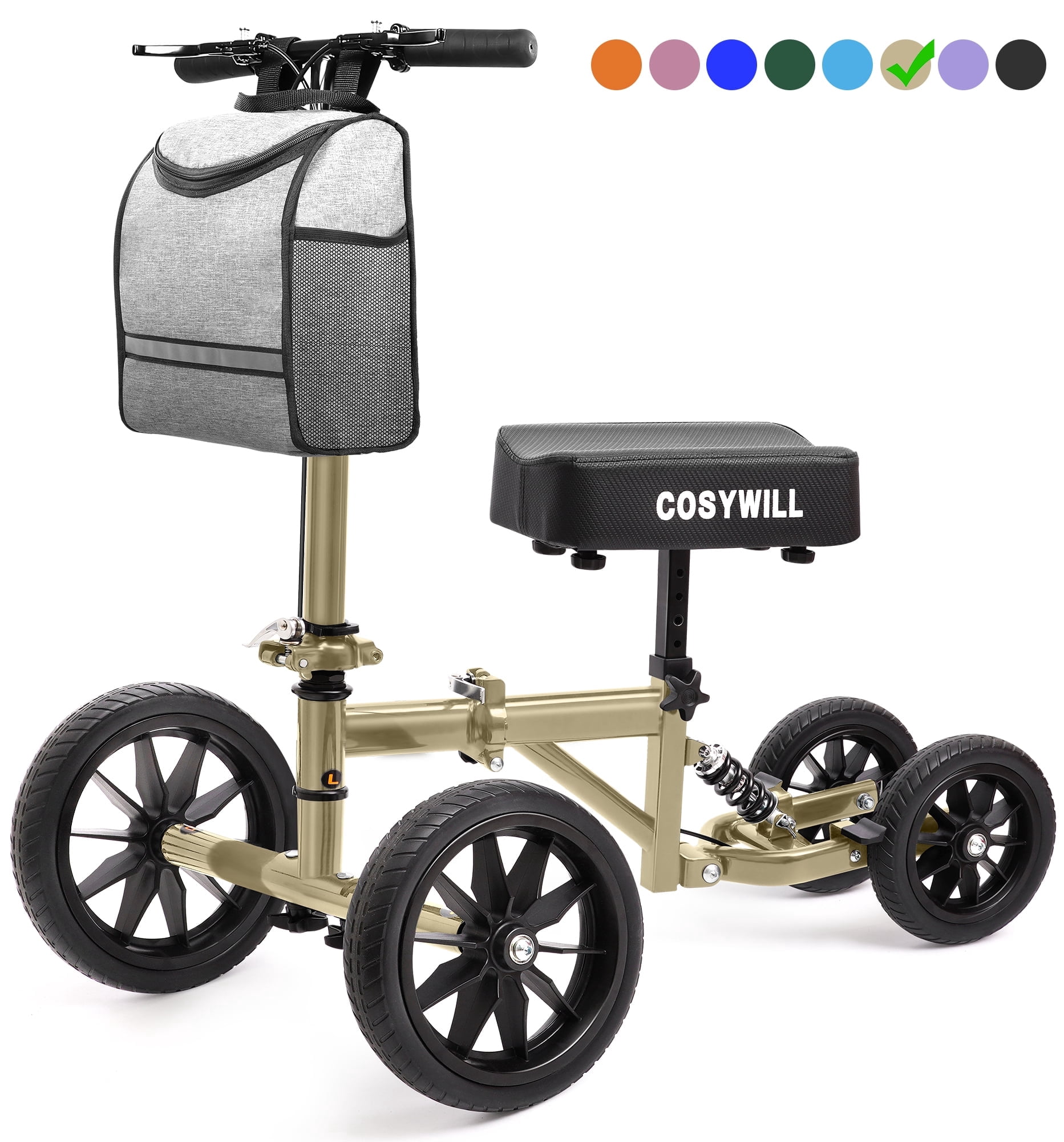 COSYWILL All Terrain Knee Scooter,Knee Walker Scooter for Foot