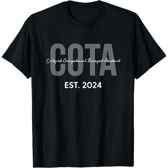 COTA Occupational Therapist established 2024 OT T-Shirt