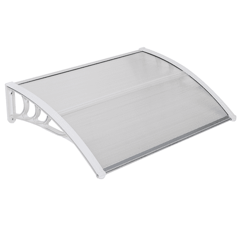 COTINSE 40"x 32" Window Awning for Outside, Front Door Canopy Patio Cover Awnings Exterior Rain and Snow