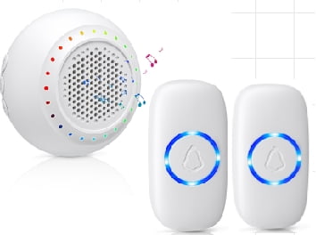 COTINSE Doorbell, Satisure Wireless Door Open Contact Sensor Alarm Chime with 600 FT Range 58 Chimes