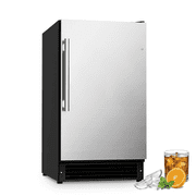 OUTBID Under Counter Ice Maker Machine, 22 LBS/24H Drainless Ice Maker Crescent for Residential or Commercial, Freestanding Cabinets Ice Makers Perfect for Home, Office & RV, ETL Approved