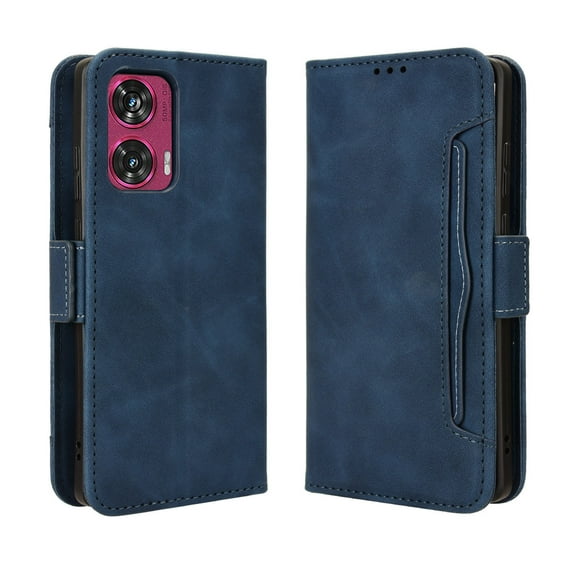 COTREE Case for Moto G Power 2025/ G Play 2025/G 5G 2025 Leather Wallet Cover Magnetic Closure Adjustable Detachable Card Holder