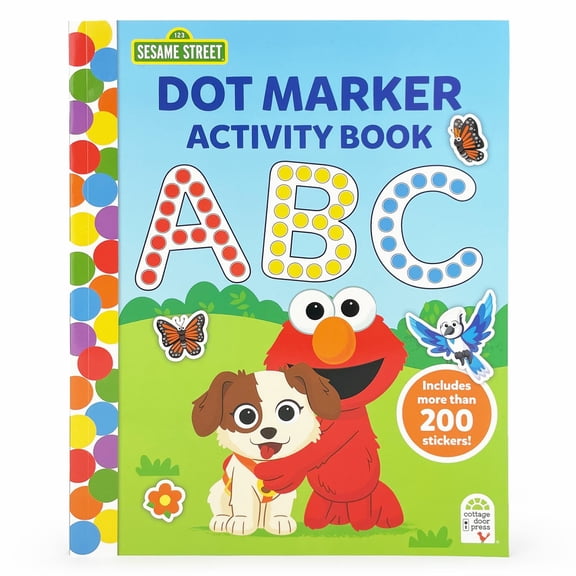 Sesame Street Dot Marker Activity Book ABC, 96 pages (Paperback)