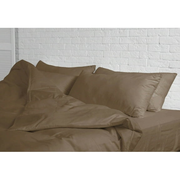 COTTON FEEL 1800 HIGH THREAD COUNT 4 PIECES SOFT SHEETS FOR BED SET DEEP POCKET