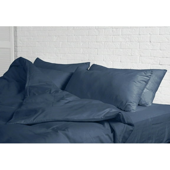 COTTON FEEL 1800 HIGH THREAD COUNT 4 PIECES SOFT SHEETS FOR BED SET DEEP POCKET