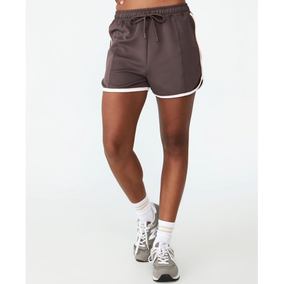 Cotton On Women's Gym Athletic Shorts Workout Lounge Drawstring Bottoms New Nwt