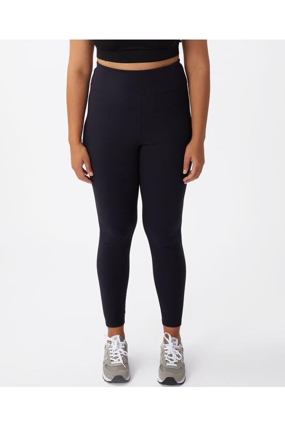 Women's Trendy Plus Active High Waist Core Full Length Tight Pants Blue Size TBD