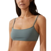 Cotton On Straight-Neck Cropped, Blouse & Top Women's