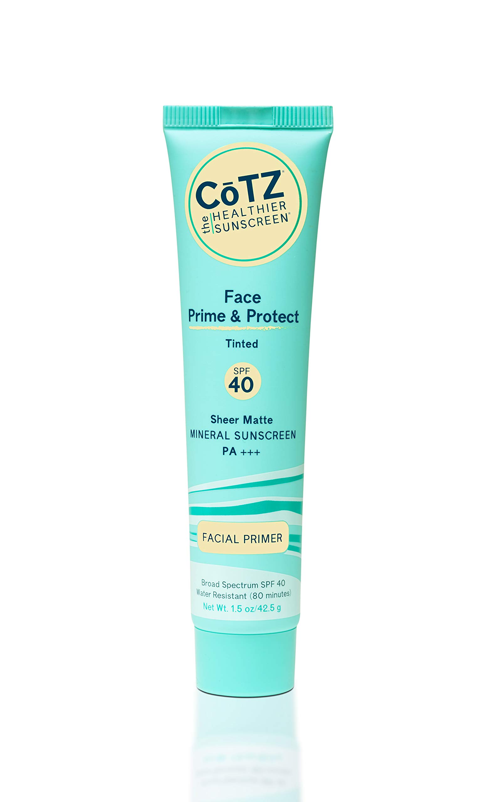 COTZ Face Prime & Protect Tinted Mineral Sunscreen and Facial Primer