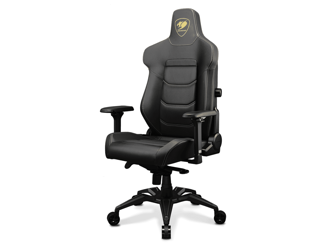 COUGAR Armor EVO Royal, Gaming Chair with Integrated 4-way Lumbar Support,  Magnetic Neck Pillow, 180º Reclining, 4D Armrest 