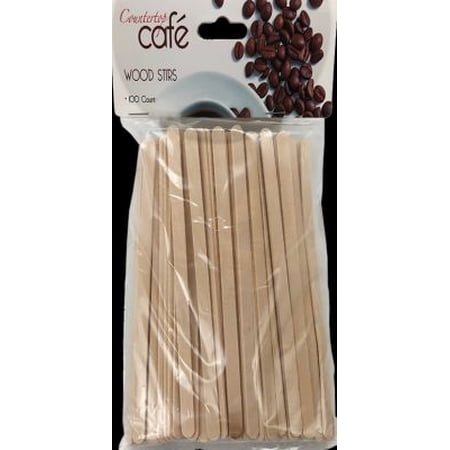 COUNTERTOP CAFE WOOD STIRS - 1
