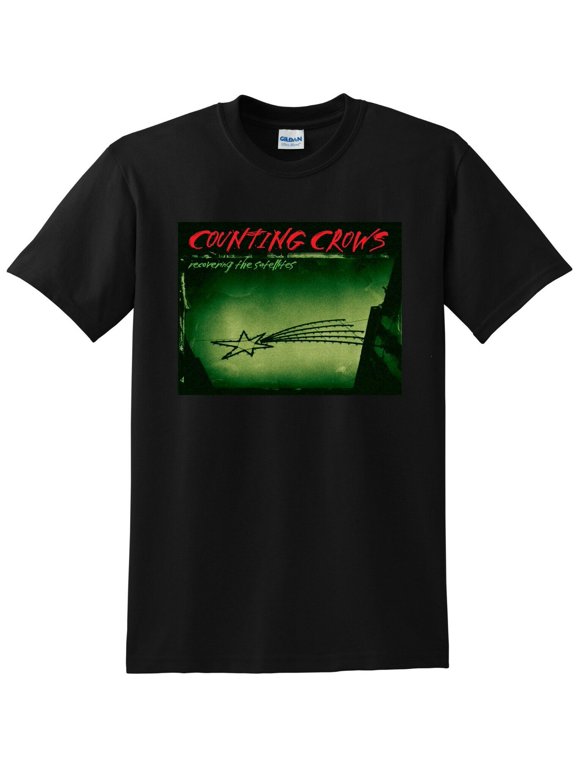 COUNTING CROWS T SHIRT recovering the satellites vinyl cover SMALL MEDIUM L XL