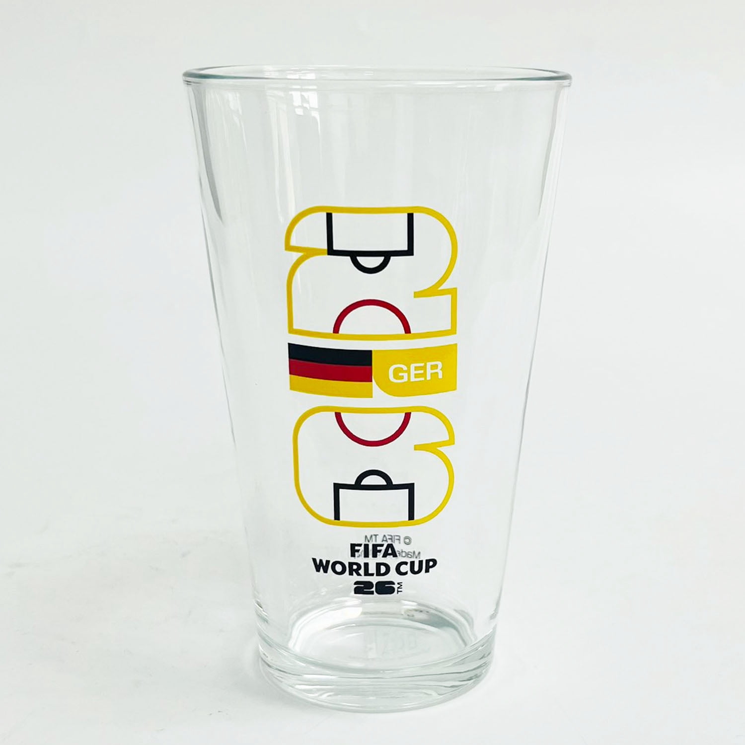 FIFA World Cup 2026 Soccer 16oz Country Mixing Glass - Germany