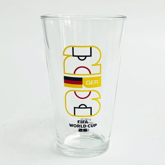 FIFA World Cup 2026 Soccer 16oz Country Mixing Glass - Germany
