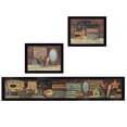 thumbnail image 1 of TrendyDecor4U Country Bath Ii 3-Piece Vignette Wall Art V106-712, 1 of 3