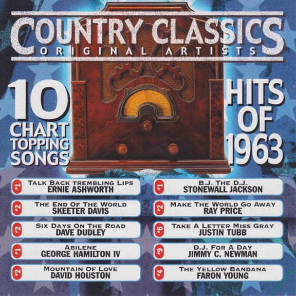 COUNTRY CLASSICS - Hits Of 1963, Various Artists (CD)
