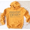 thumbnail image 1 of COUNTRY ROAD TAKE ME HOME Graphic Unisex Fleece Hooded Sweatshirt, 1 of 9