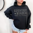 thumbnail image 1 of COUNTRY ROAD TAKE ME HOME Graphic Unisex Fleece Hooded Sweatshirt, 1 of 9