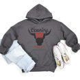 thumbnail image 1 of COUNTRY RODEO Graphic Unisex Fleece Hooded Sweatshirt, 1 of 8