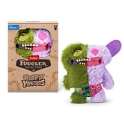Fuggler Misfit Monsters 9 inch (Captain-Undergrin - Green & Lilac Long & Curly Pile), Monster Stuffed Aminal Toy by ZURU