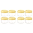 thumbnail image 1 of COURAGEDG 8PCS Mini Clear Jars With Leakproof Lids Round Clear Container 35ml Refillable Storage Containers For Home And Airtight Glass Food Storage Containers Containers for Organizing, 1 of 3