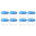 thumbnail image 1 of COURAGEDG 8PCS Mini Clear Jars With Leakproof Lids Round Clear Container 35ml Refillable Storage Containers For Home And Kitchen Organizing 2PCS Containers for Organizing Soup Container, 1 of 3
