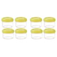 thumbnail image 1 of COURAGEDG 8PCS Mini Clear Jars With Leakproof Lids Round Clear Container 35ml Refillable Storage Containers For Home And Kitchen Organizing 2PCS Lettuce Container Bear Proof Container, 1 of 3