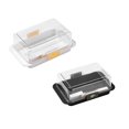 thumbnail image 1 of COURAGEDG Airtight Butter Dish With Lid Butter Dividing Store Multifunctional Butter Storage Tray (Also Dishwasher) Freezer Soup Containers Stainless Steel Food Containers, 1 of 8