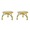 thumbnail image 1 of COURAGEDG Candle Holder Round Table Golden Candlestick for Party Wedding Ornament 1pc 2PCS Candle Pillar Stand Candle Cups, 1 of 7