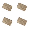 thumbnail image 1 of COURAGEDG Gold Non Stick Cookie Sheet 15 Even Cookie Sheet Macaron Cookie Sheet Pie Sheet For Home Use 4PCS Wire Oven Rack Replacement Cookie Baking Sheets, 1 of 6