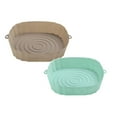 thumbnail image 1 of COURAGEDG Silicone Accessories Cake Pan Round Heat Insulation Mat Tray Fryer Liners Half Sheet Baking Pans Extra Large Cookie Sheet, 1 of 8