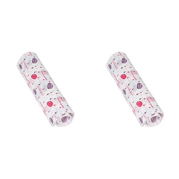 COURAGEDG Wax Paper Pad Paper Printing Food Wrapping Paper Oil Proof Baking Wax Paper 10 Of Paper Barbecue Picnic Festival Market Wrapping Paper 2PCS Sheet Template Sheet for Oven Paper