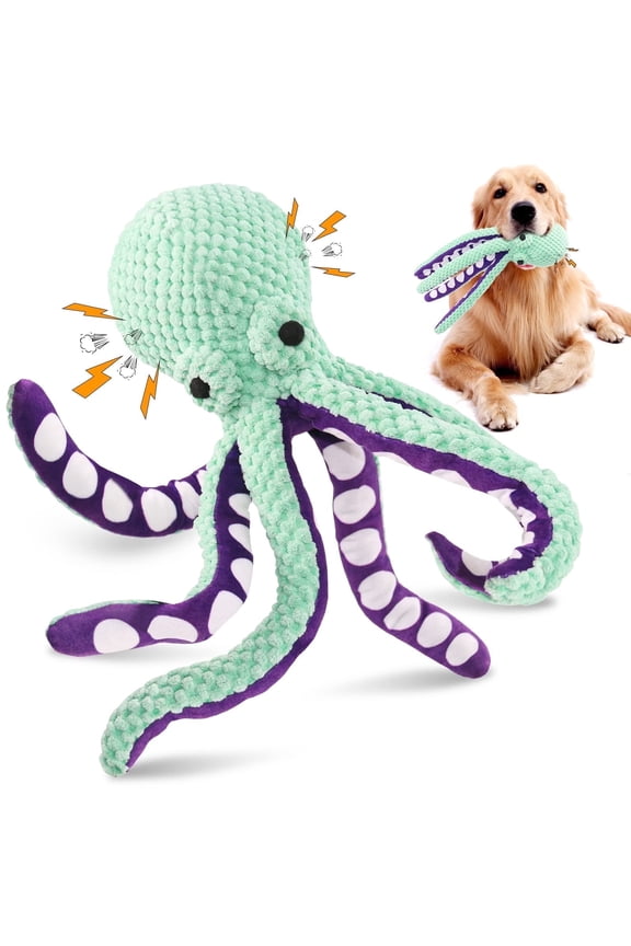 Large Squeaky Dog Toys- Plush Dog Toys with Soft Fabric for Small, Medium, and Large Dogs Daily Companionship, Training Reward Gift